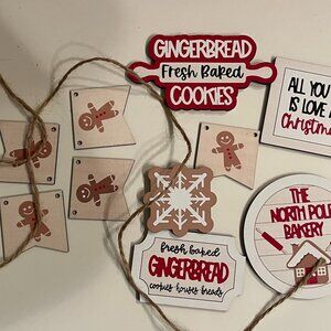 Holiday Cookie Decors and Decor for‎ Christmas (home/x) (new)